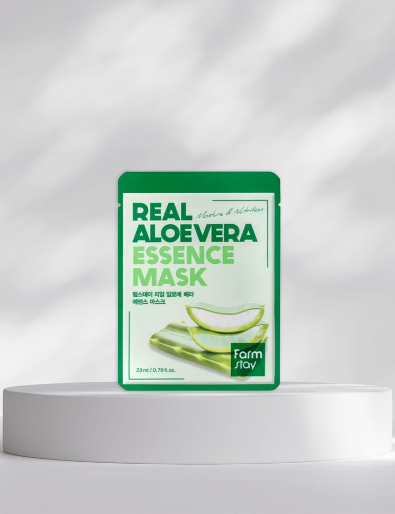 FARM STAY Real Aloe Vera Essence Mask Sheet