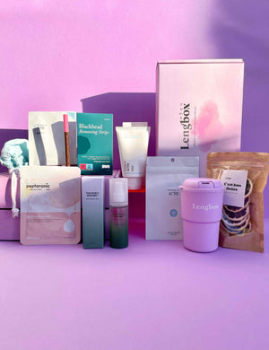 Lengbox Monthly K-Beauty Subscription  January 2025 Box