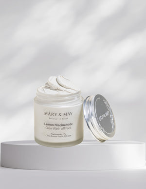 MARY & MAY Lemon Niacinamide Glow Wash off Pack 125g