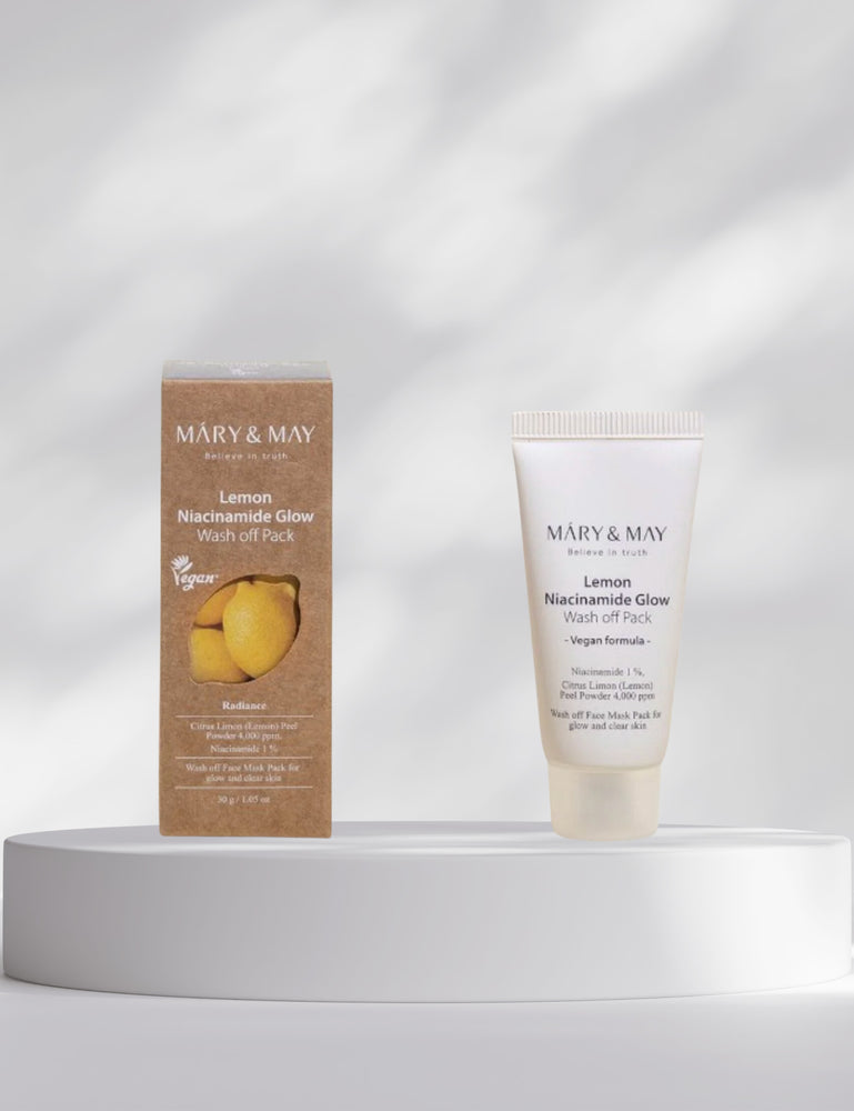 MARY & MAY Lemon Niacinamide Glow Wash off Pack 30g / 125g