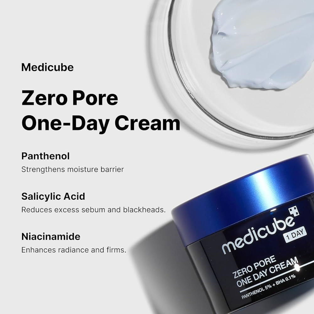 MEDICUBE Zero Pore One Day Cream (50ml)