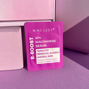 NINE LESS B-Boost 10% Niacinamide Serum Trial Sample 2ml