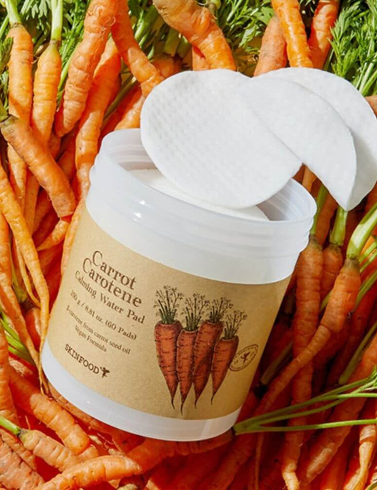 SKINFOOD Carrot Carotene Calming Water Pad 60ea